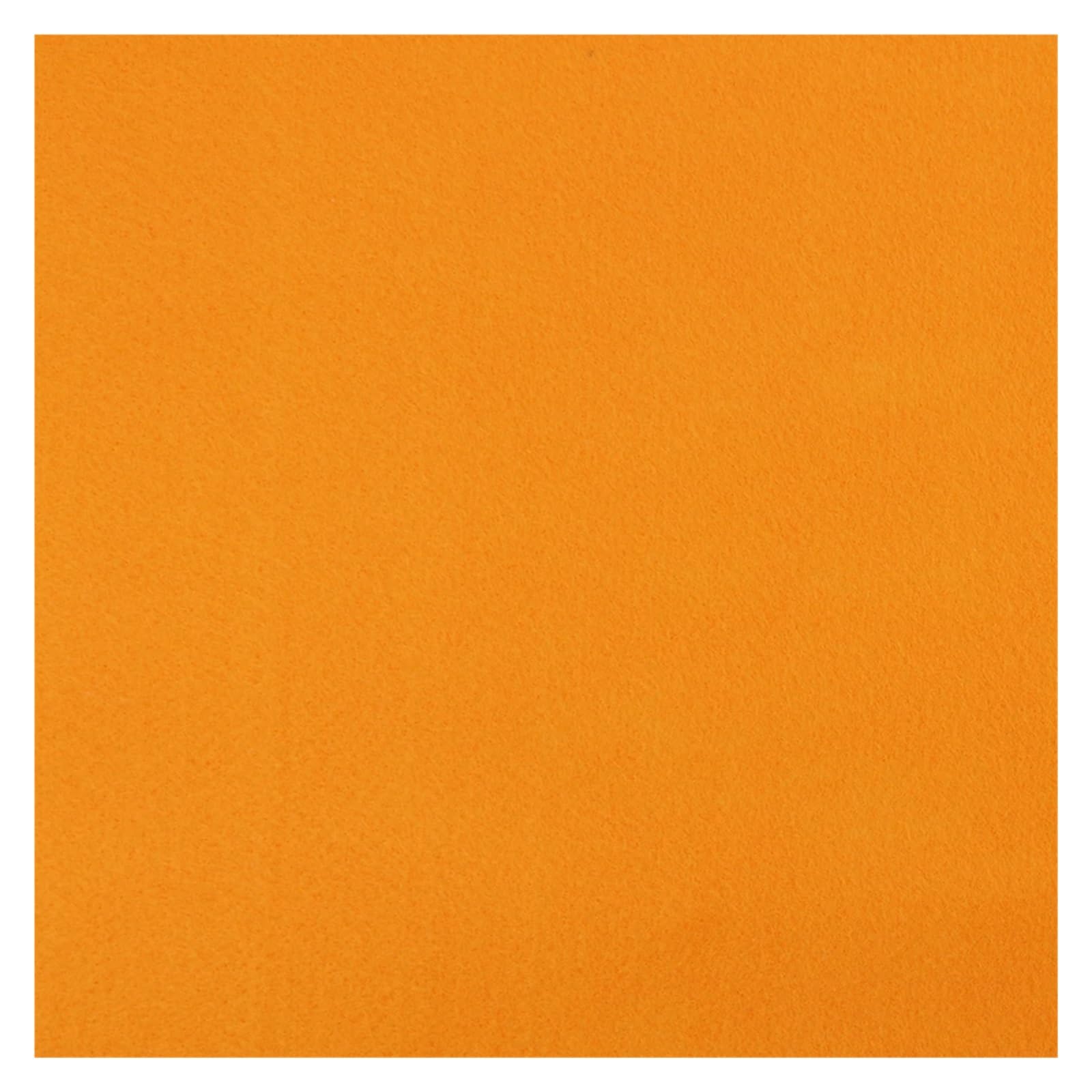 Tela fieltro Tela de fieltro no tejida poliéster 2 mm grosor y color liso, ideal for manualidades, costura acolchado hechos a mano por niños Fieltro para manualidades(Orange,180cm x 90cm)