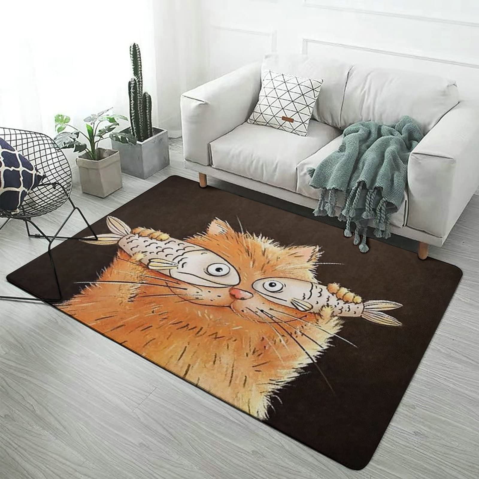 猫の絨毯 楽天市場】猫 ラグ カーペット 約200×250cm 3畳 厚め おしゃれ 洗える