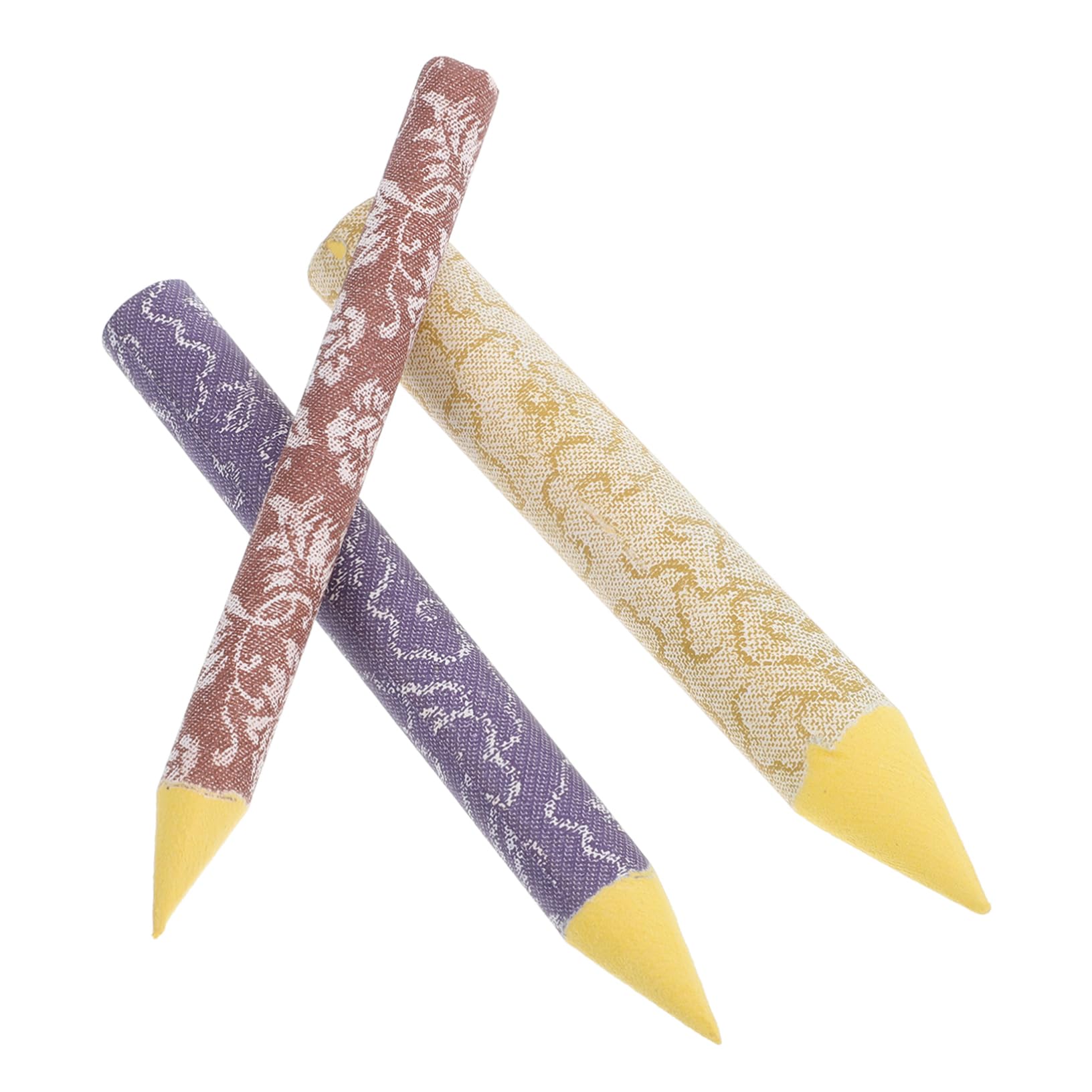 VILLCASE 3-Piece Sketch Wipes Brush Set for Card Making Blending Stumps Sharpener for Drawing Paper Pen for Sketching Erasers