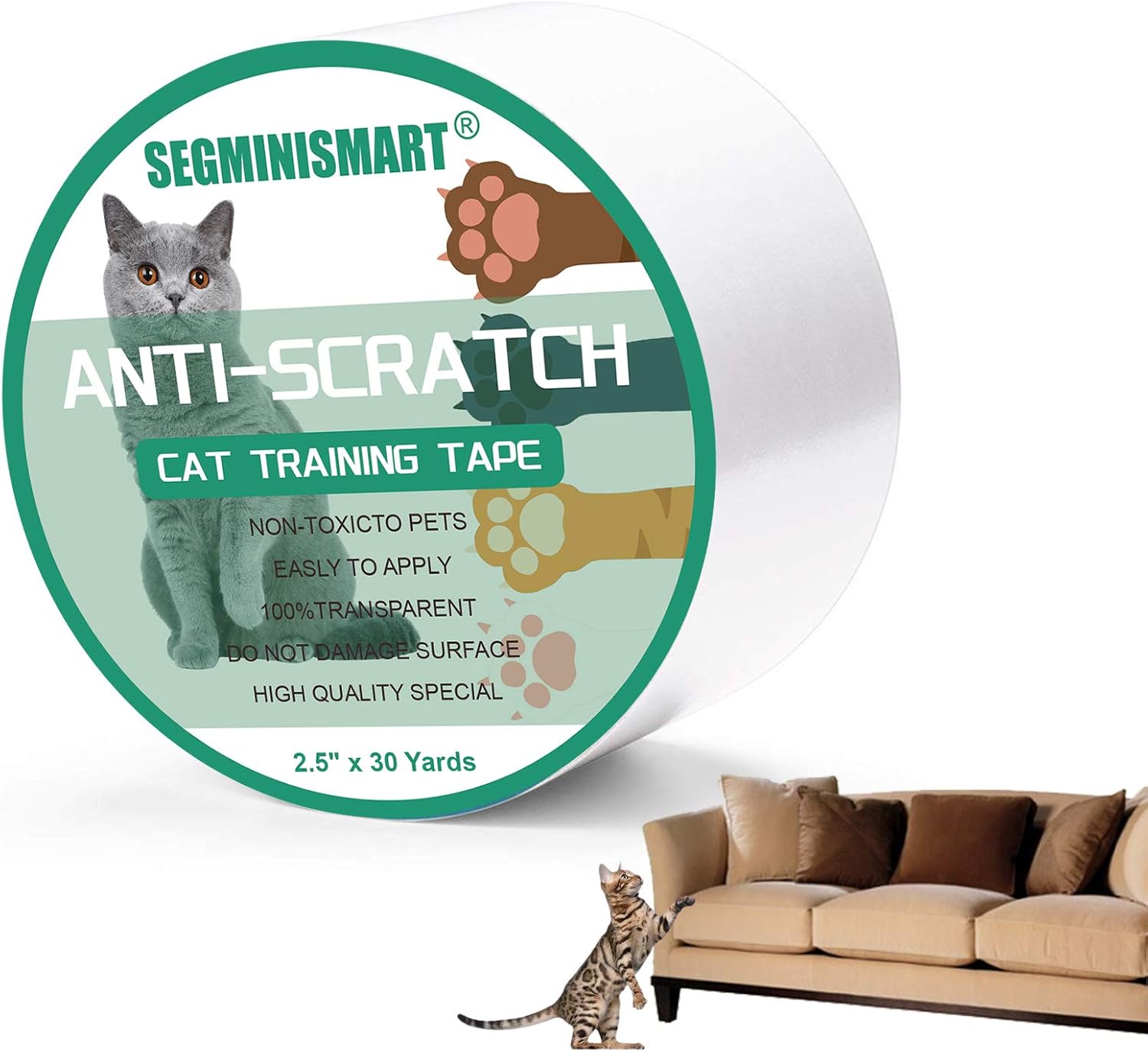 SEGMINISMART Anti Kratze Katzen,Anti Kratz Möbelschutz,Couch Kratzschutz Katze Sofa,Kratzschutz SEGMINISMART Anti Kratze Katzen,Anti Kratz Möbelschutz,Couch Kratzschutz Katze Sofa,Kratzschutz