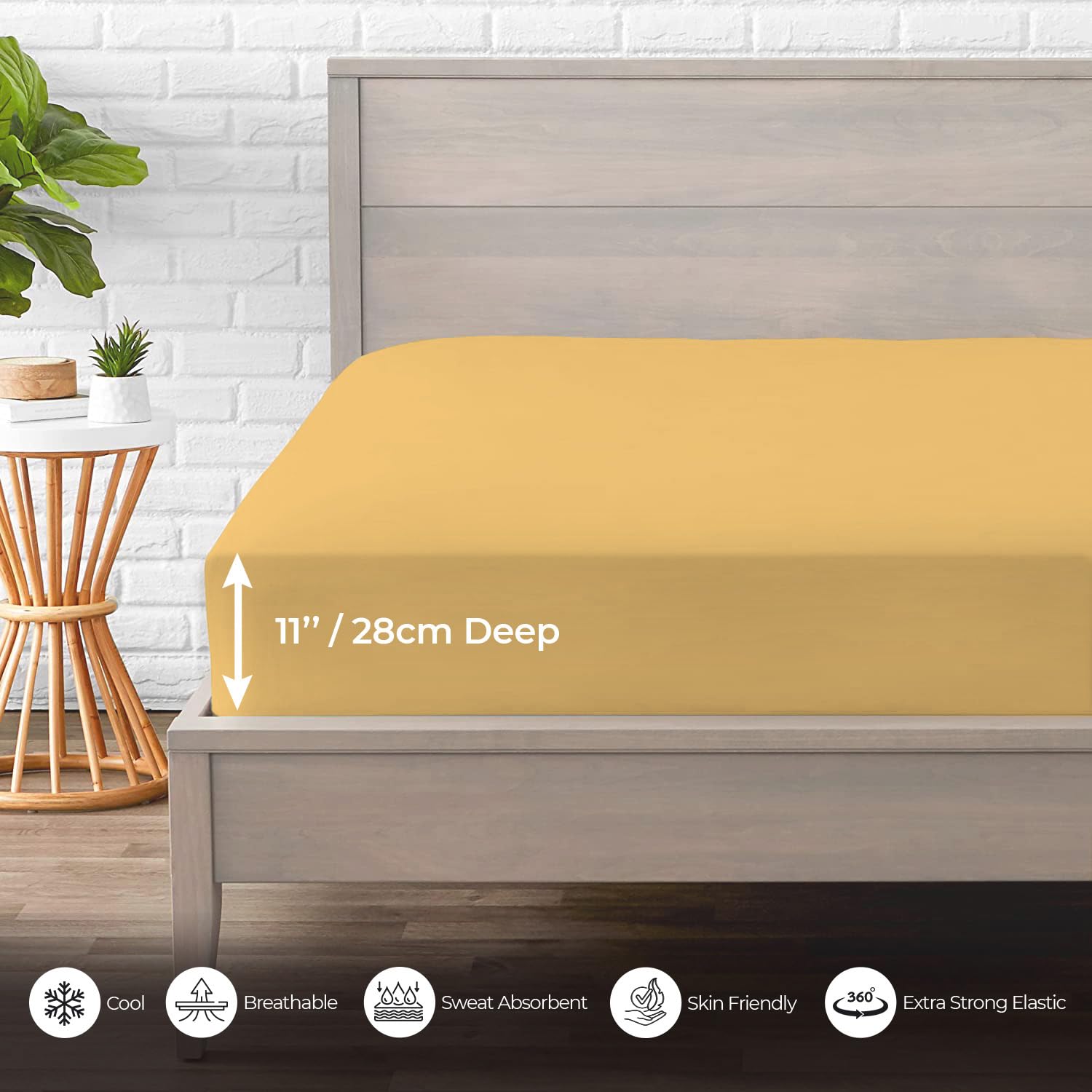 Lenzuolo Singolo Con Angoli In Cotone | Shop - Foto 4