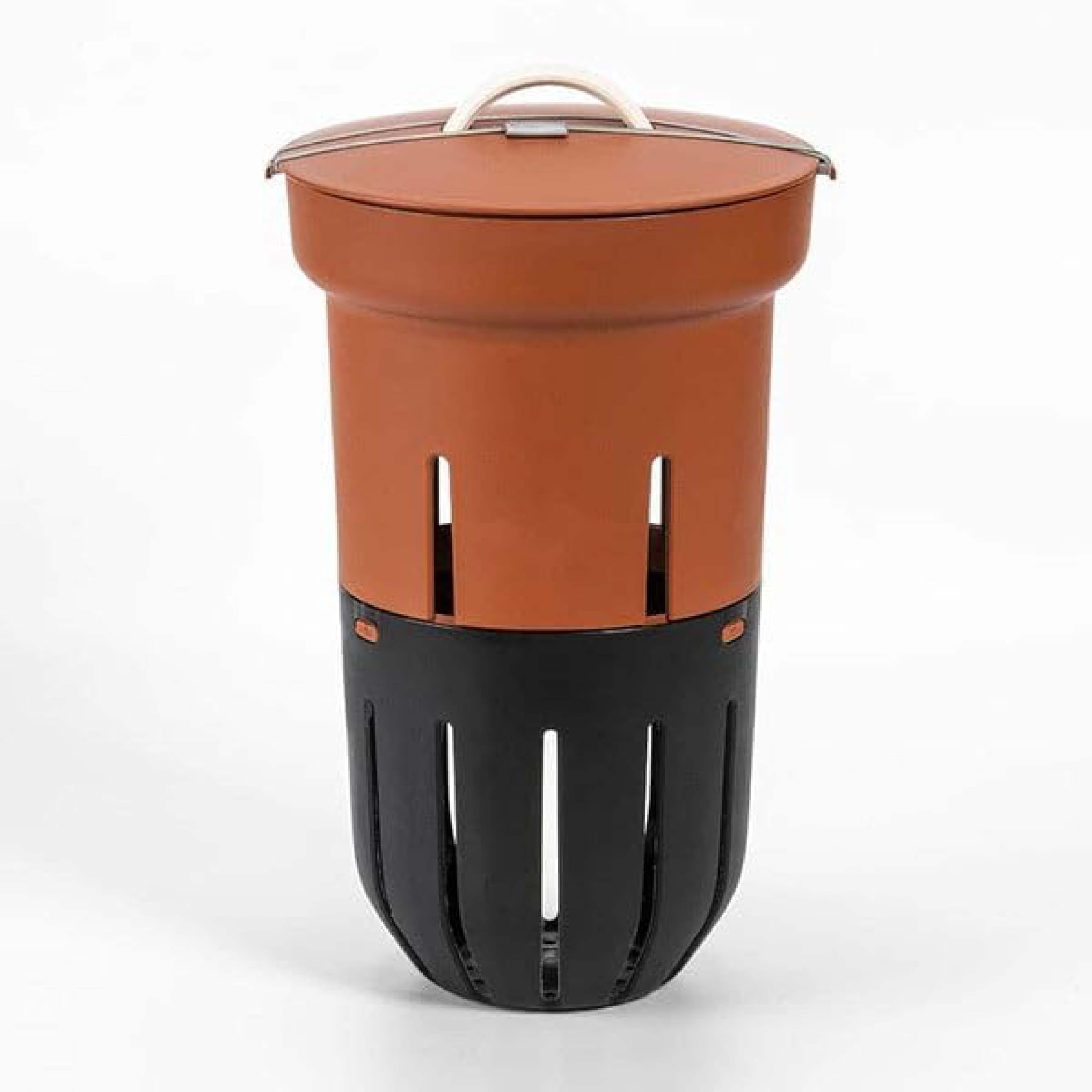 Wiggly Wigglers Worm Composter for Raised Beds 12L - Worm Farm in Ground That Turns Your Waste to Compost - Worm Bin Plastic Worm Composting Bin (Terracotta)
