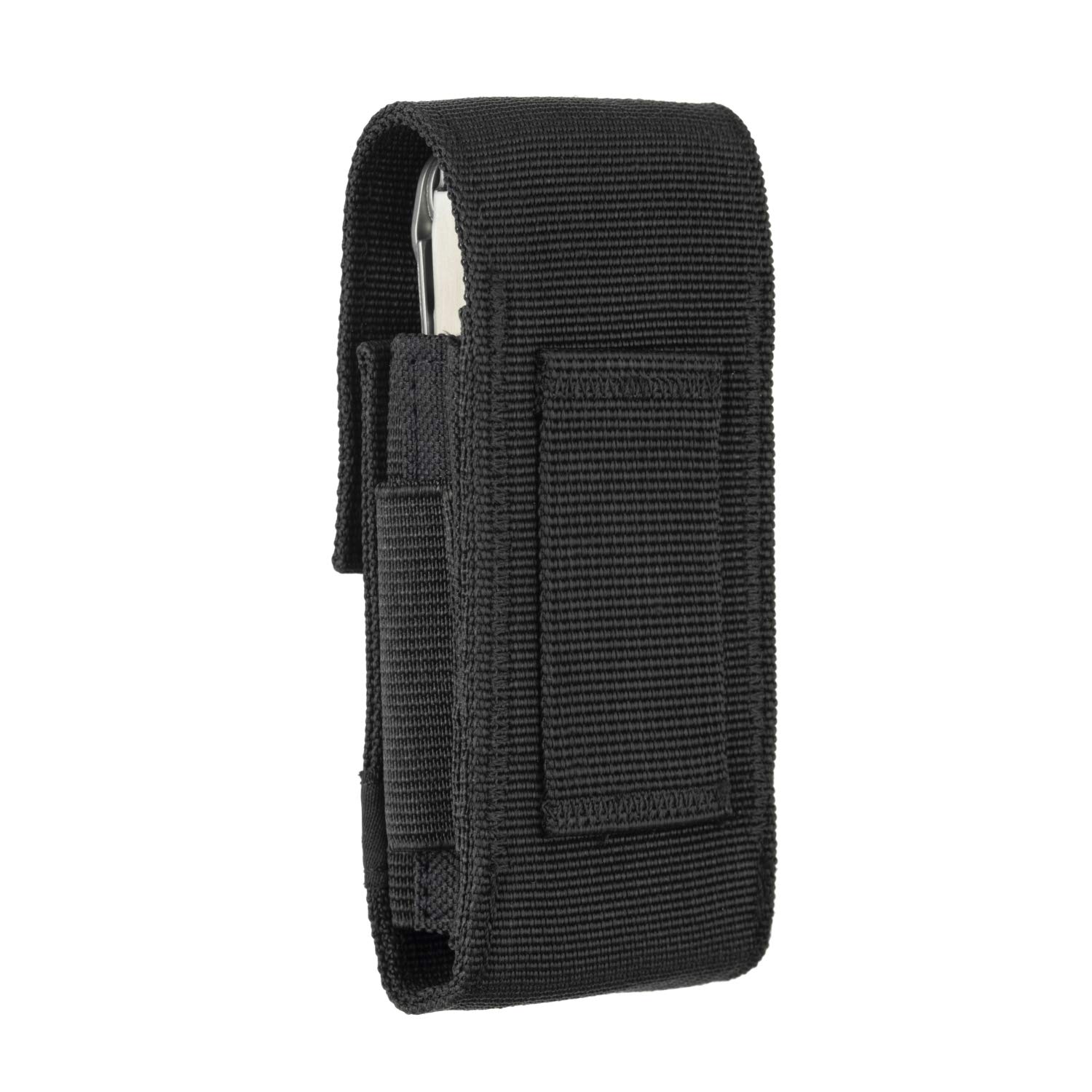 Leatherman Black Nylon Sheath with Pockets, Long Lasting, Dependable and Easy to Use, Medium, Black, 4-inch