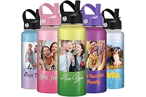 Create Your Own Water Bottle for Kids and Adults, Customizable Stainless Steel Water Bottle