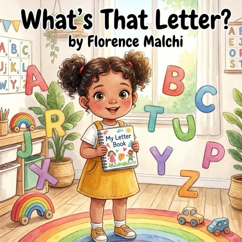 What's That Letter?: An Interactive Alphabet Guessing Game for Toddlers and Preschoolers to Learn Their ABCs (Rachel Discovers the World)