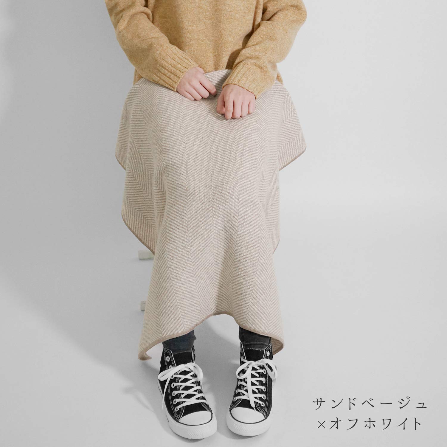 evam eva カシミヤ100% 大判　ブランケット　毛布 evam eva カシミヤ100% 大判ブランケット毛布