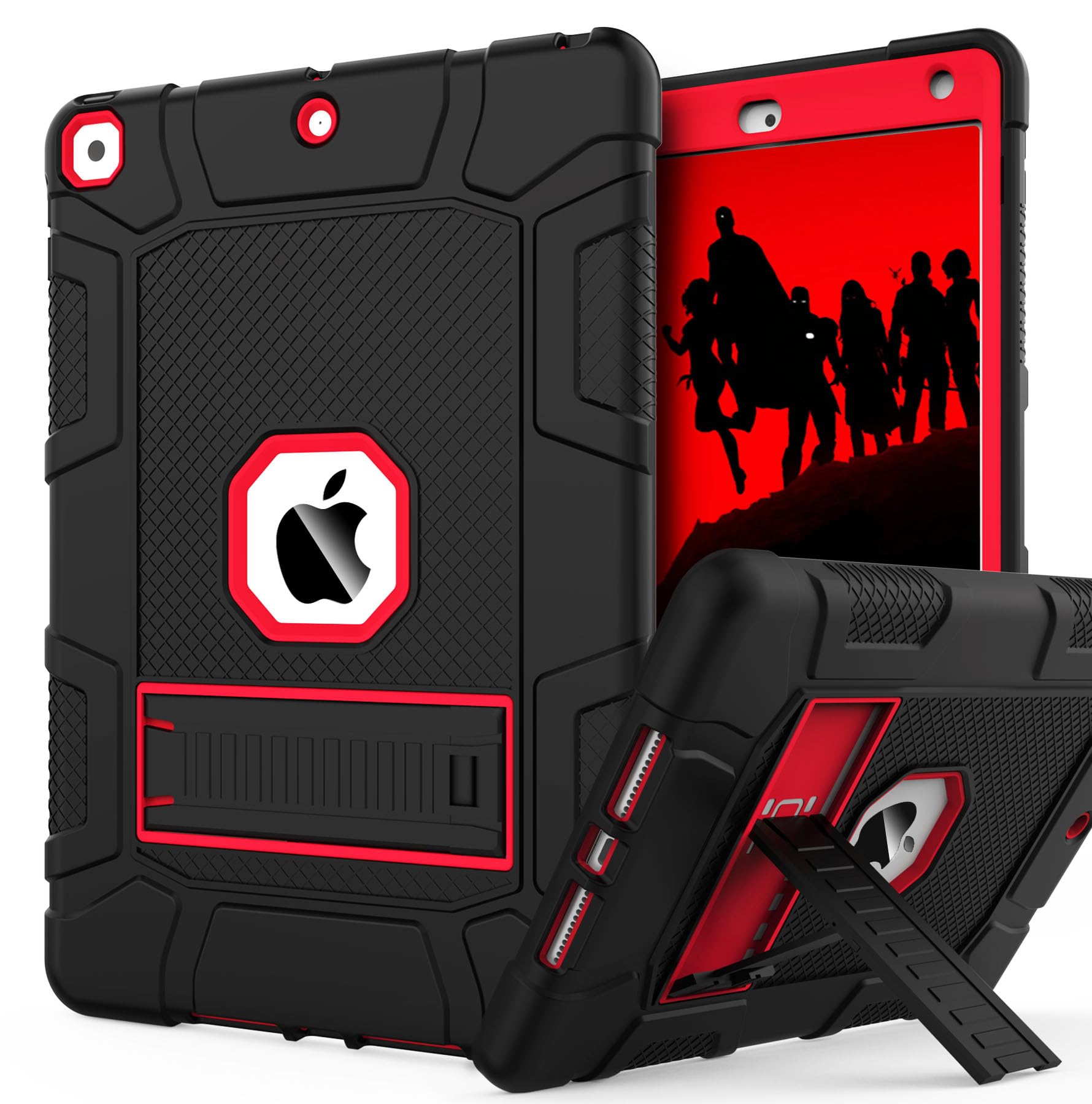 Amazon.com: Rantice iPad 10.2'' Case, Hybrid Shockproof Rugged