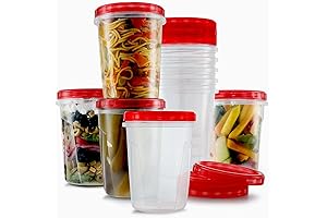 Freezer Containers: Quart-Size, Leakproof Storage for Your Frozen Treats
