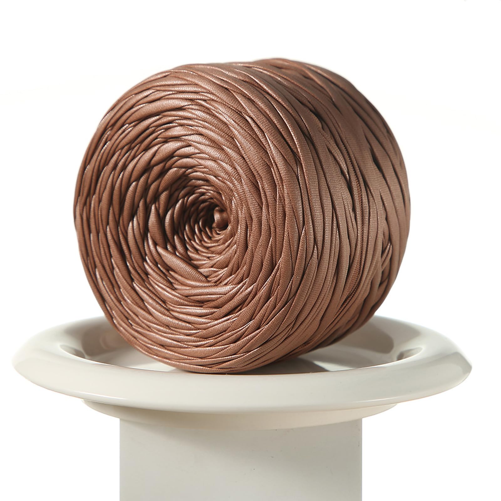 Roll of 60M Braided Weaving Cord for Craft Projects, Flat Faux Leather Look Polyester Supply for Bag Making Use Woven Purse Cord Flat Bag Braid Ribbon Strap Weaving Supply Accessory Trim Craft Spool