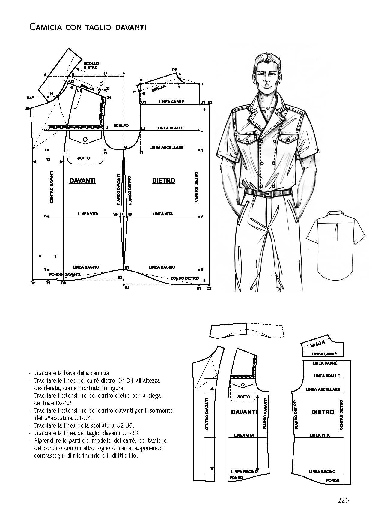 Tecnica dei modelli donna-uomo. Come realizzare gonne e camicie, pantaloni e tute. Nuova ediz. Con cartamodello (Vol. 1)