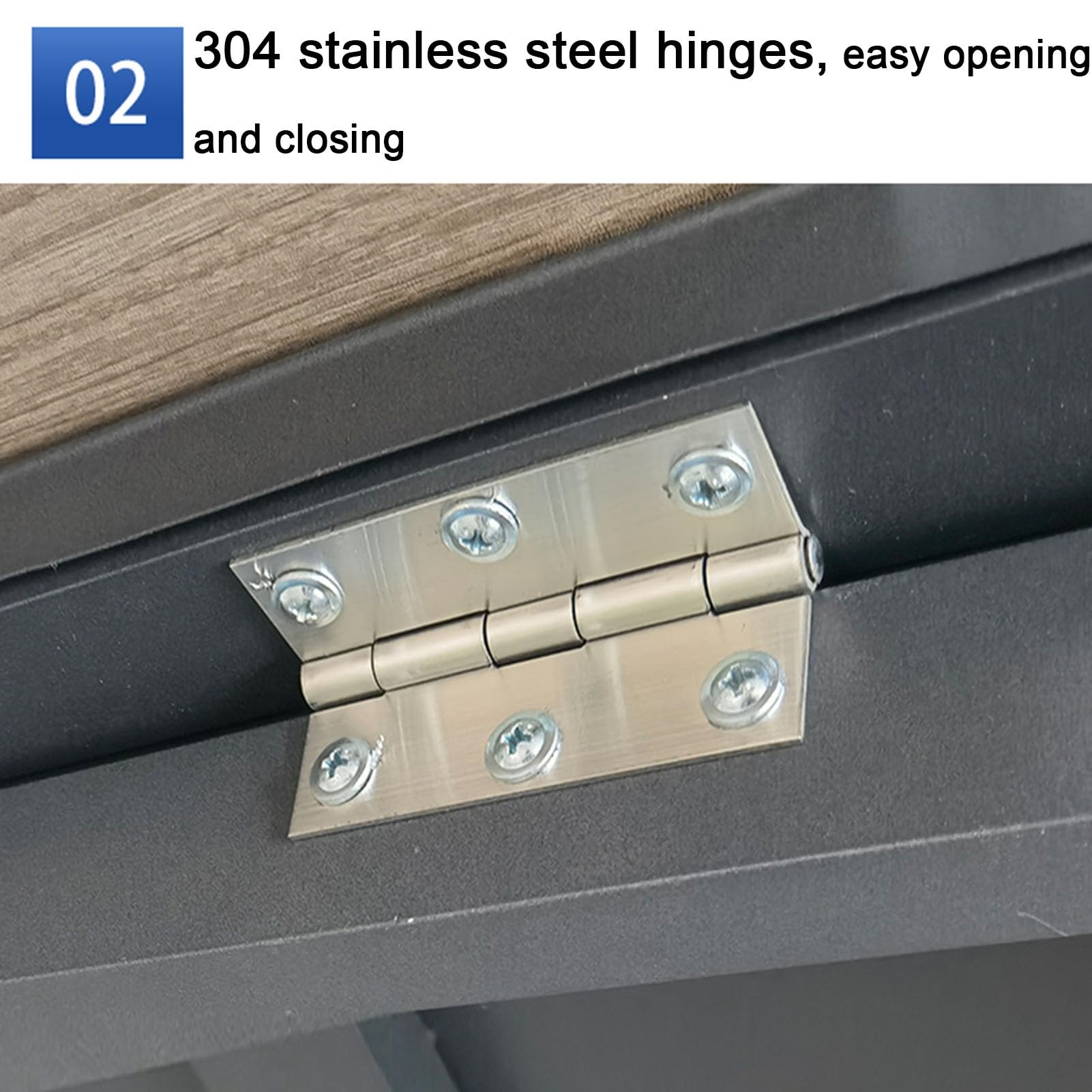 Claraboya Puerta Acceso Al Techo, Tapa Hidráulica Aluminio 90° para Espacio Bajo El Piso con Manija, Tapa Acceso Emergencia Hermética Ventilación Escape(85X85CM)