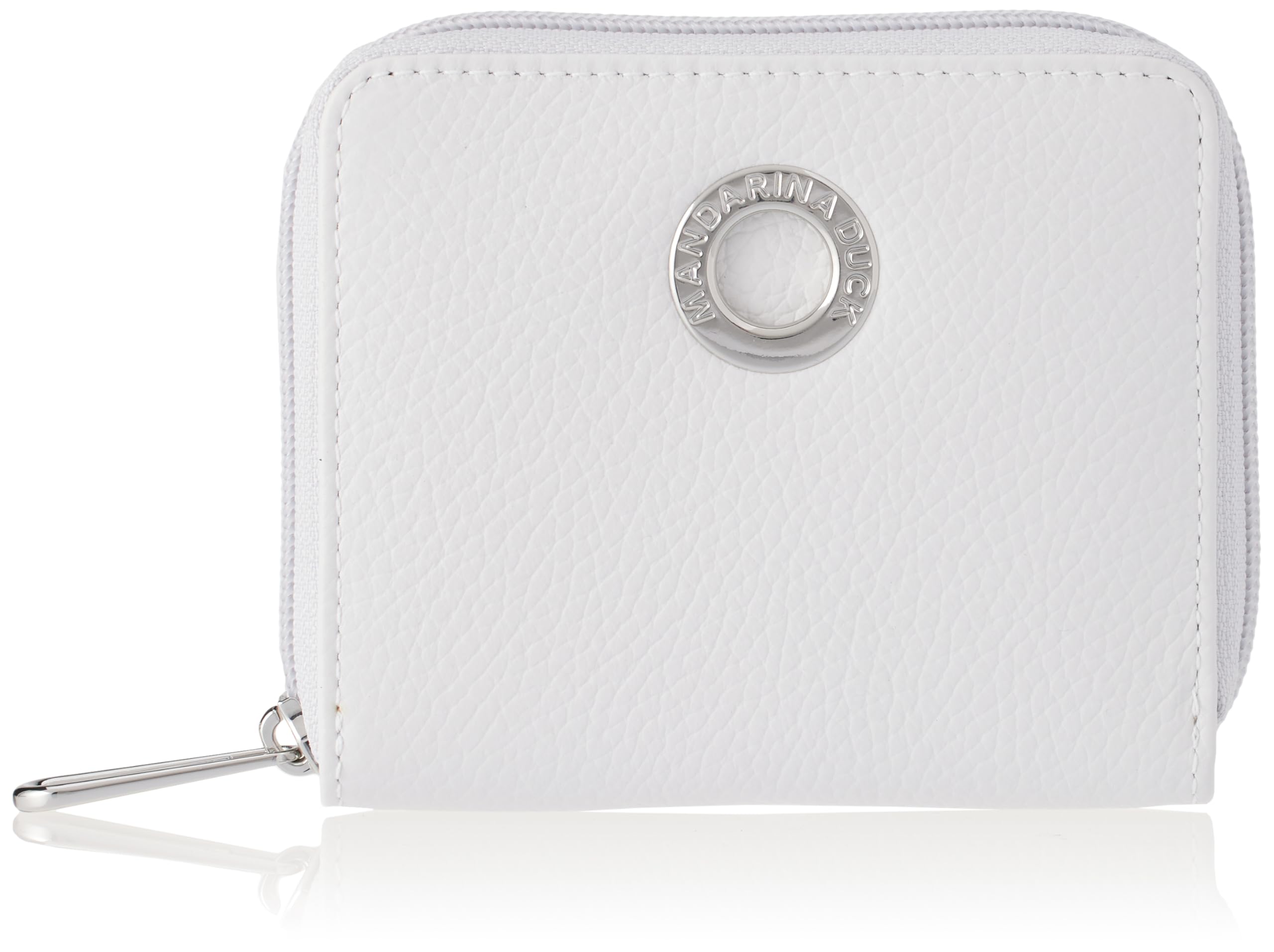 Mandarina Duck Mellow Leather P10FZP62, Travel Accessories, Women's Wallets, Nimbus Cloud, 10x12x2 (L x H x W)