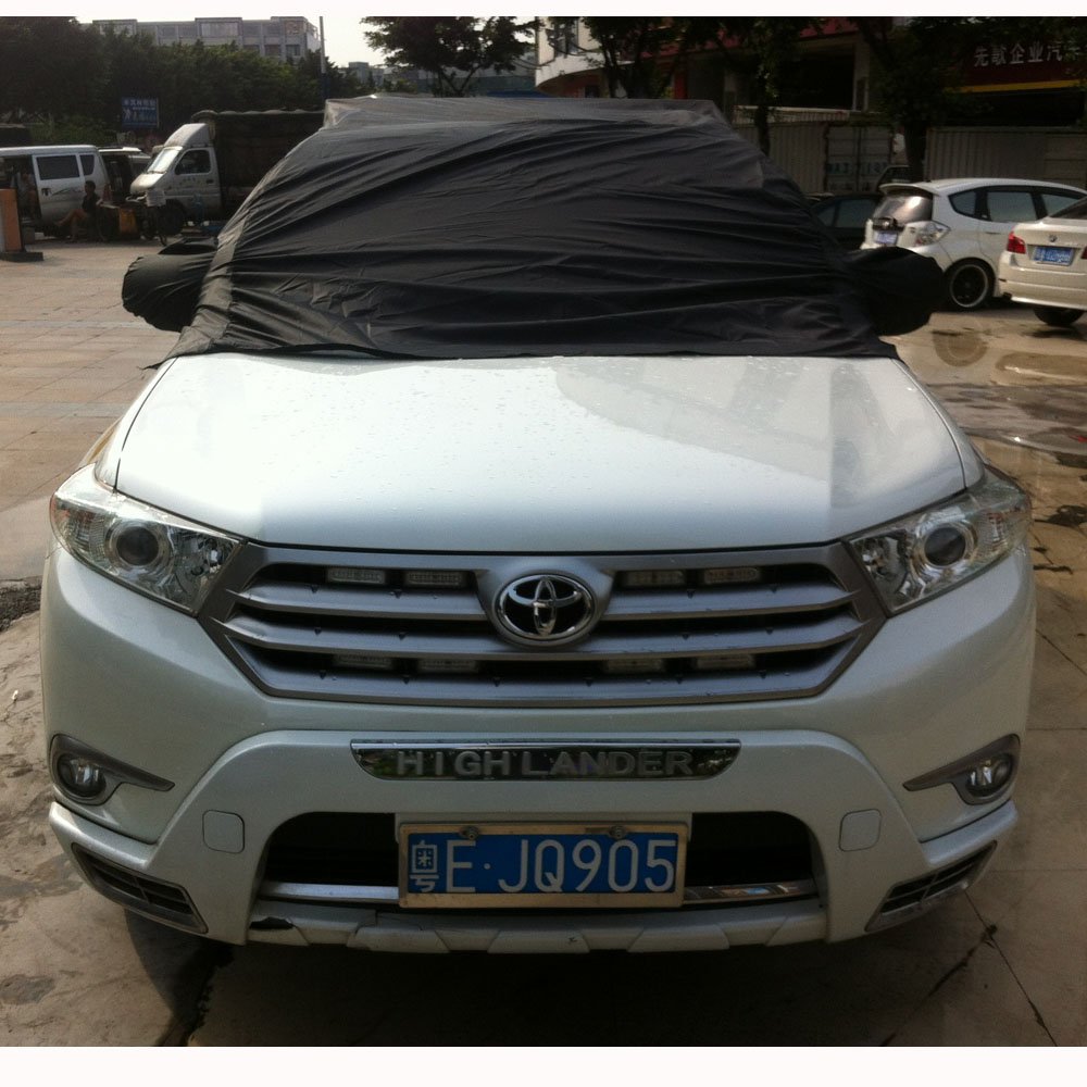 VIGORWORK Universal Car Covers Styling Outdoor Sunshade Heat Snow Protection Dustproof Anti UV Protection Covers Solar Protector Size — view 6