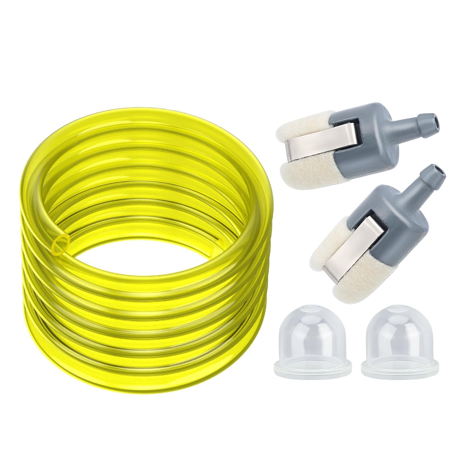 Hipa Primer Bulb + Fuel Filter + Fuel Line Hose Tube for HON-DA GX22 GX25 GX31 GX35 Rototiller String Trimmer Brush Cutter