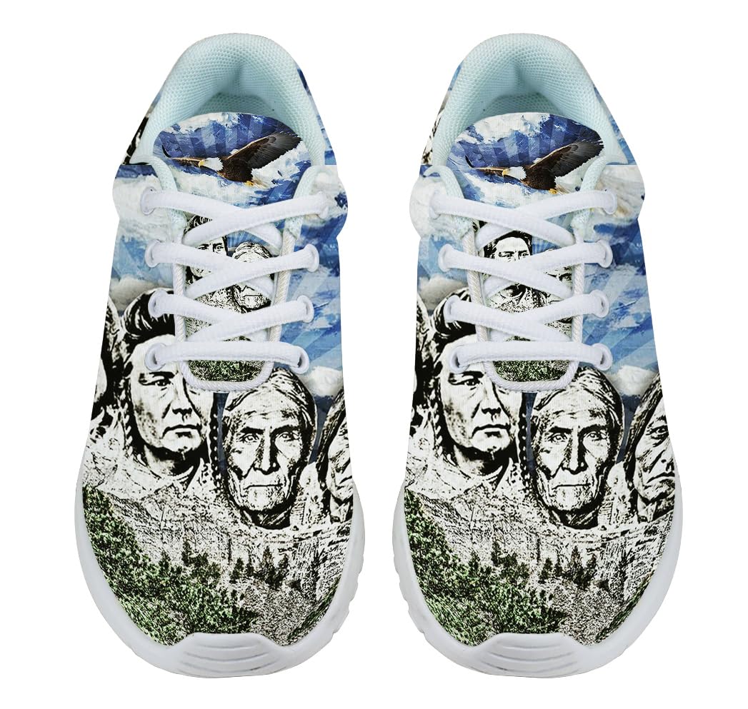 Original Founding Fathers Native American Flag Shoes for Women Men Trail Running Casual Fashion Sneakers Slip-on Tennis Shoes