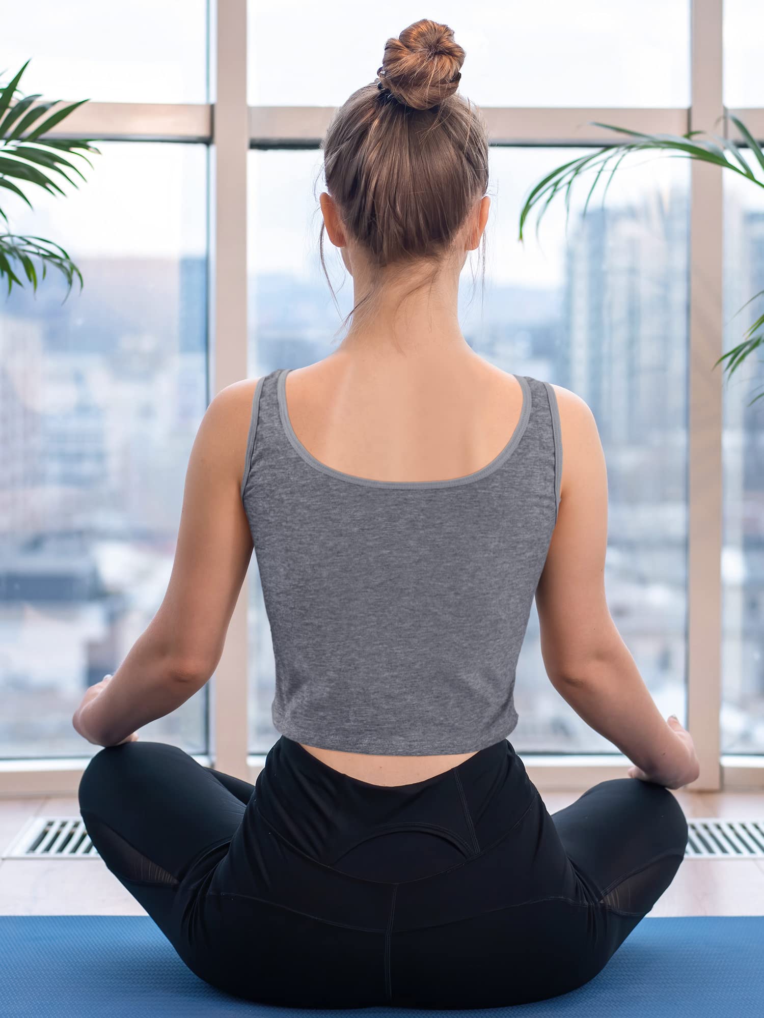 6 Camisetas sin Mangas Básicas para Mujer