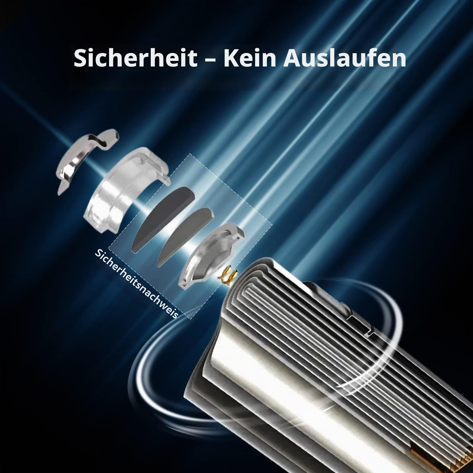BEVIGOR AA Lithium Batterien 24 Stück, 1,5V Hochleistungs AA-Batterien, Nicht wiederaufladbar, geeignet für Haushaltsgeräte und Sicherheitsausrüstung