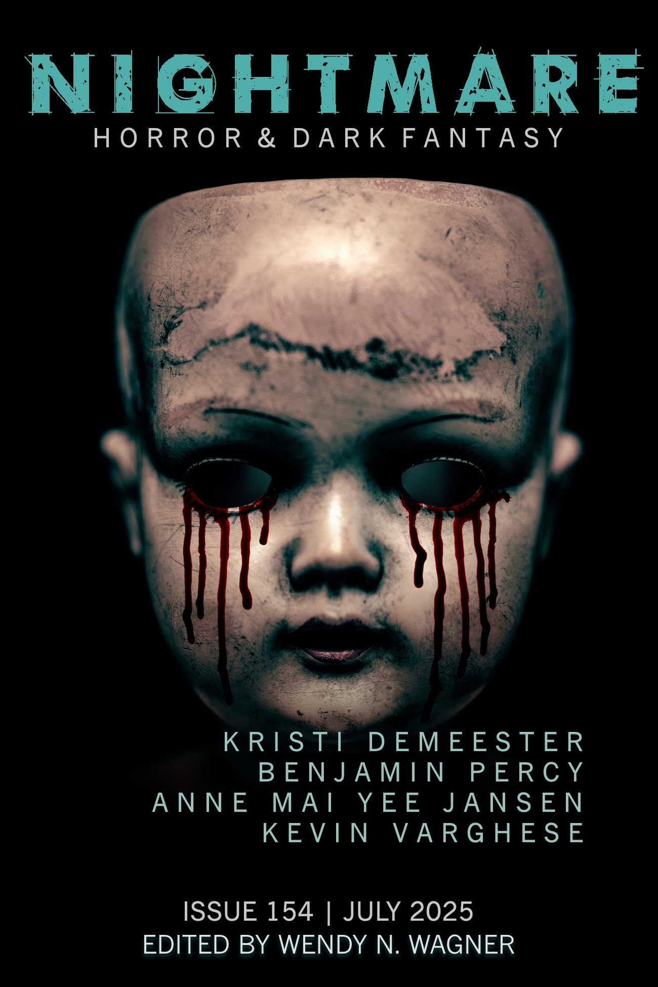 Cover of Nightmare Magazine, July 2025