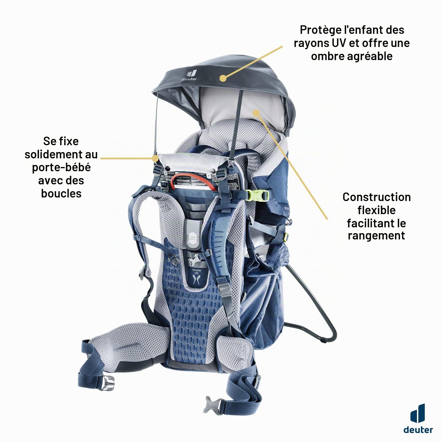 deuter KC Sun Roof Toit solaire pour les porte-bébés deuter