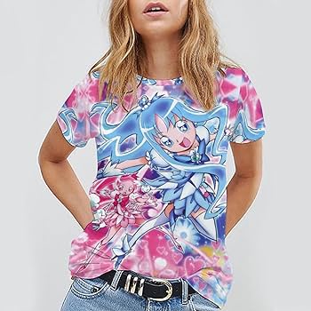 Amazon.co.jp: ハートキャッチプリキュア!tシャツ半袖丸首夏の