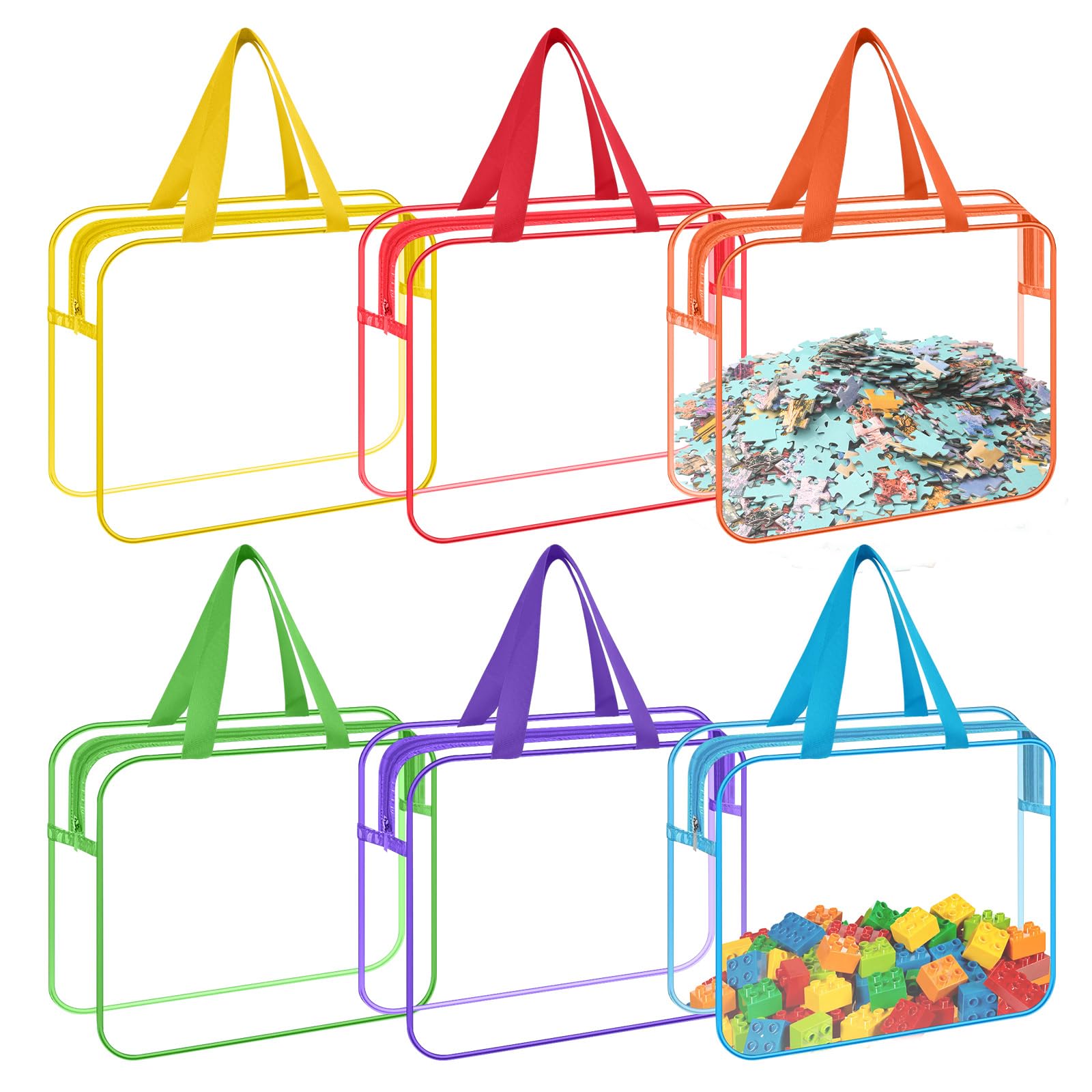 Sacs de rangement pour jouets de blocs de construction pour chambre ordonnée