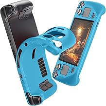 JSAUX PC0103 - Funda protectora de silicona suave con protección completa, absorción de golpes y diseño antiarañazos, color azul