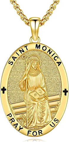 Saint Medal Protection Pendant