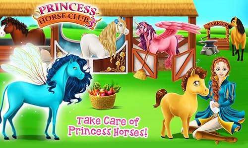 Princess Horse Club 3 - Magic Pony Care, Makeover & Royal Wedding Day