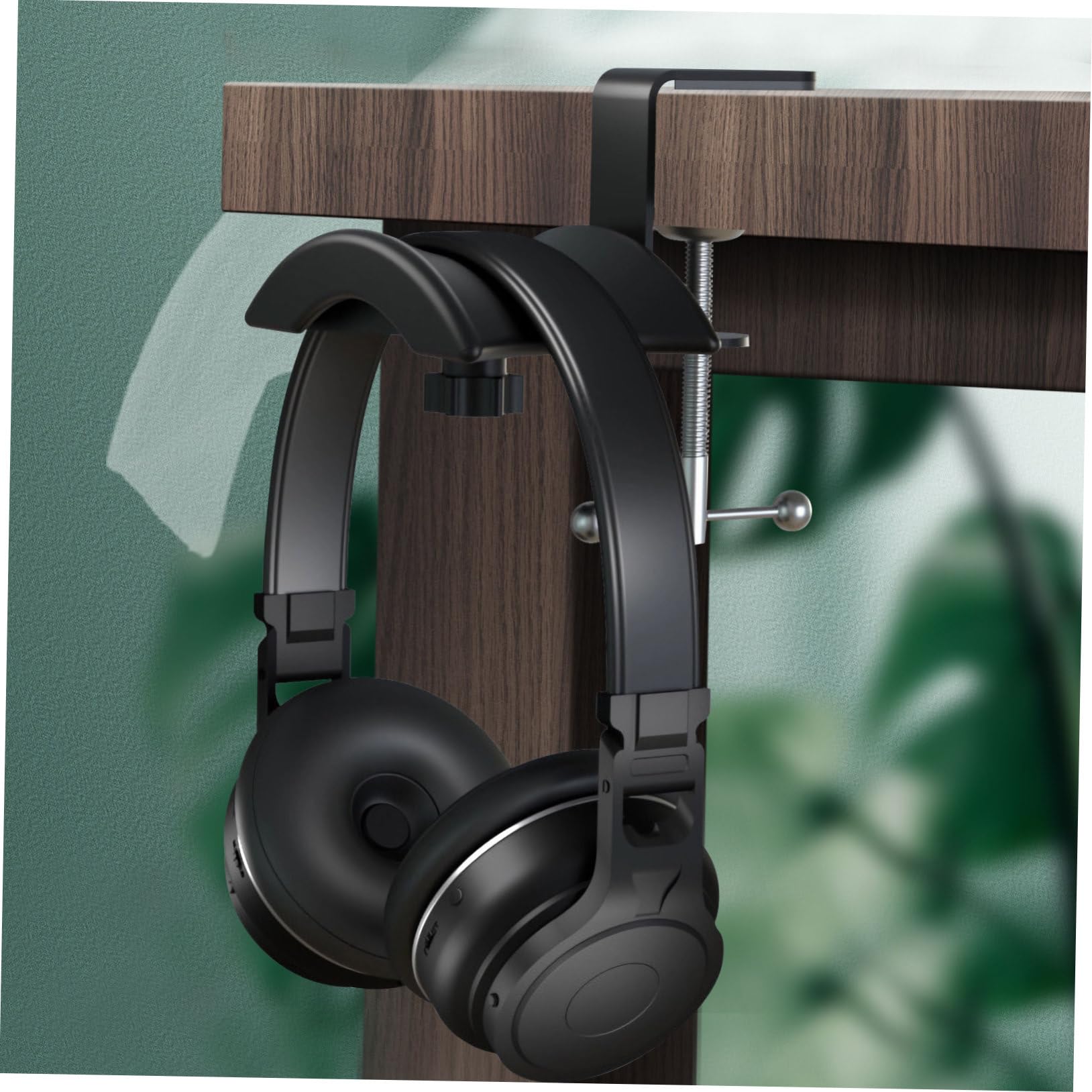 DOITOOL 3piezas Soporte para Auriculares Portátil Soporte De Almacenamiento y Exhibición De Headset Clip para Mesa Diseño Compacto y Resistente para Espacios De Trabajo y Gaming
