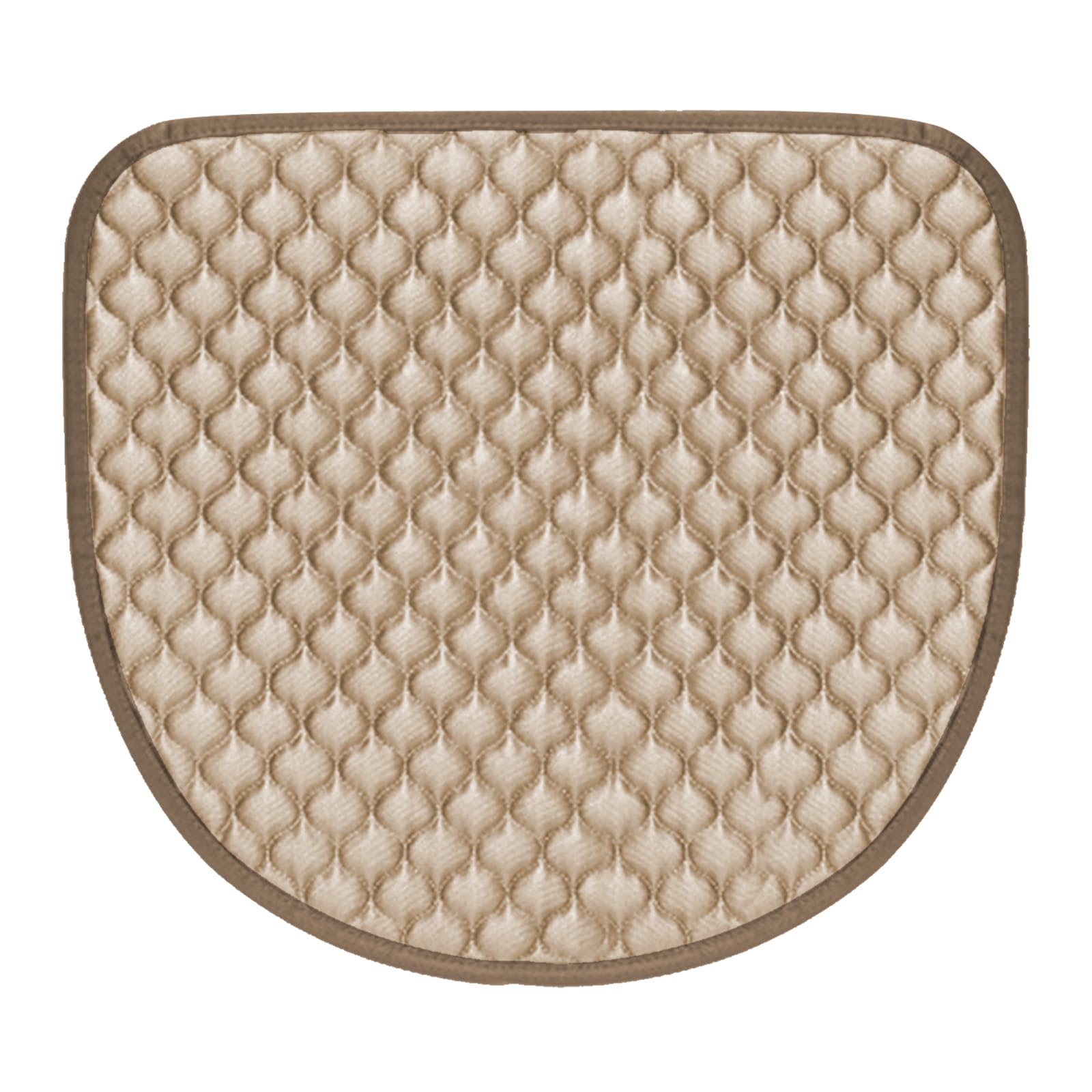 Buxuaaaa Golden Coffee Ushape Dining Chair Cushions Chair Pad For Kitchen Nonslip Cushions Machine Washable Covers Antislip Dining Pad Seats