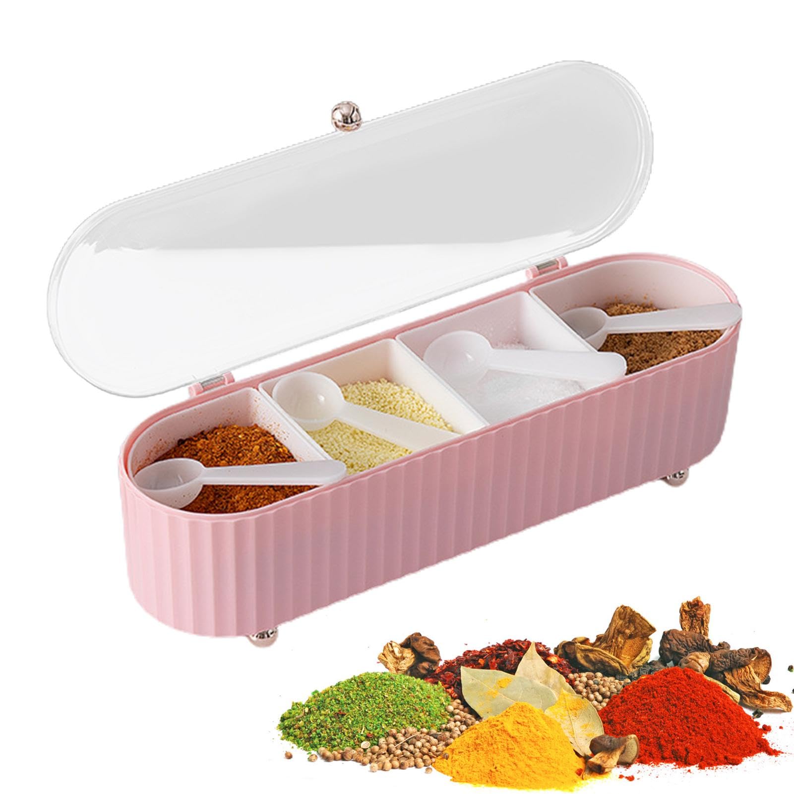 調味料ケース 透明・ホワイト・ベージュ*6 調味料ケース 透明・ホワイト・ベージュ*6