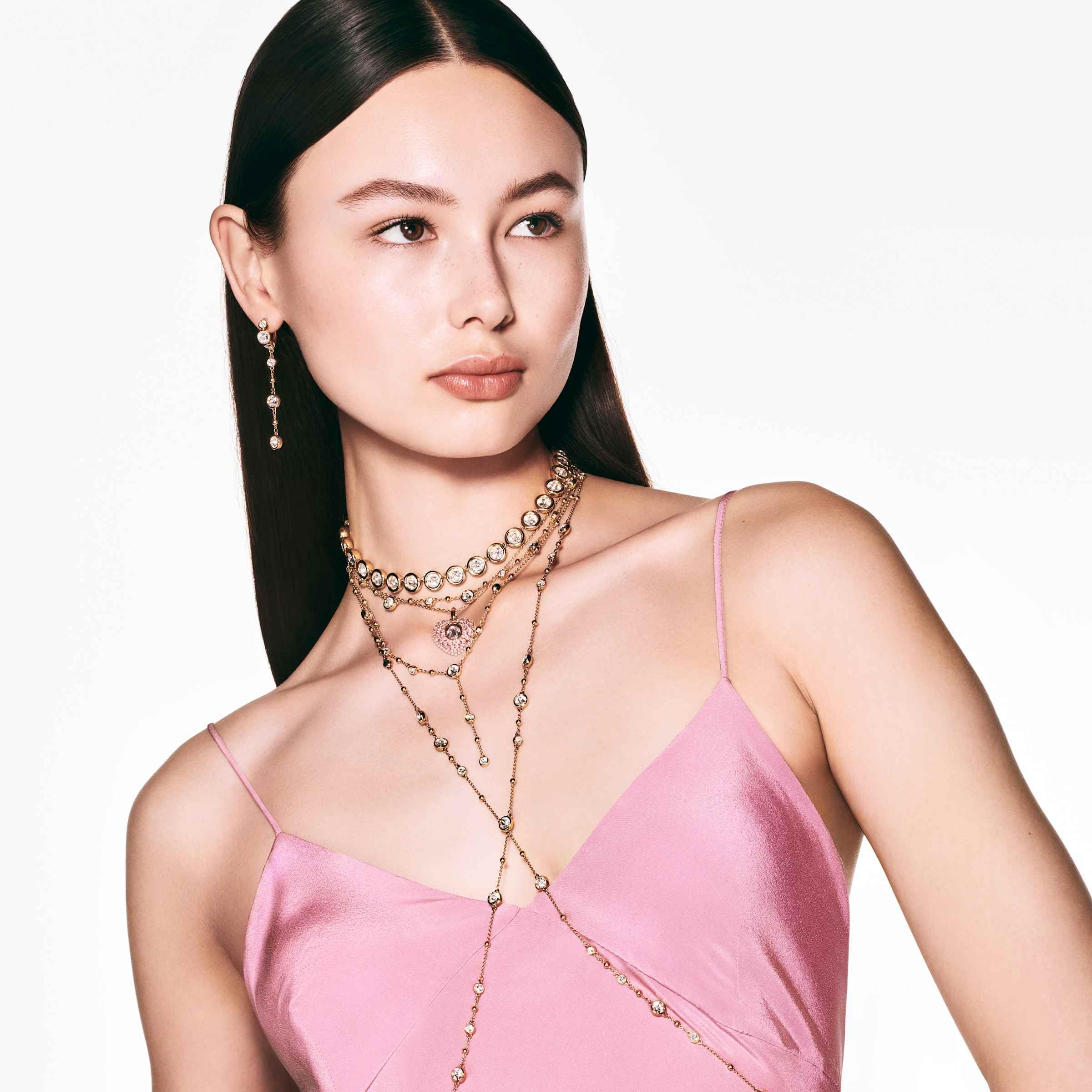 Swarovski Collar en Y Imber 5684510 tono dorado