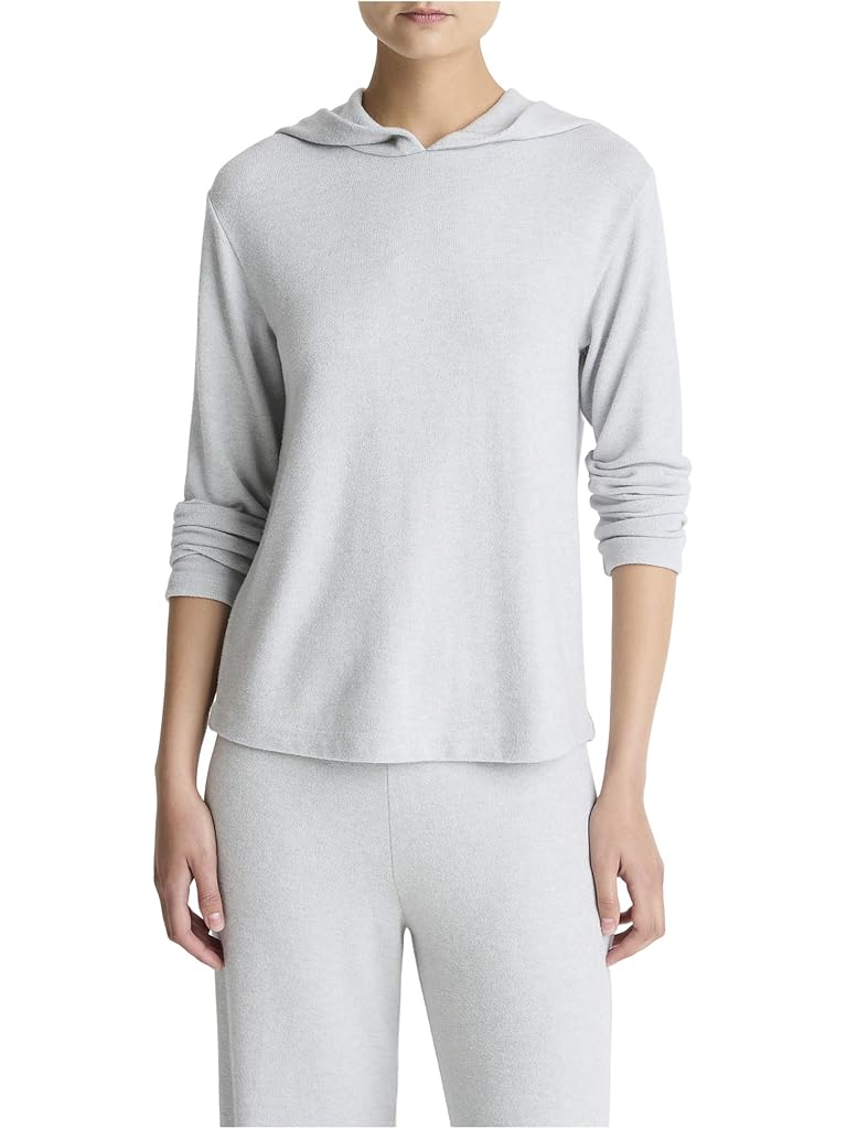 Gray Vince Cozy Long Sleeve Hoodie