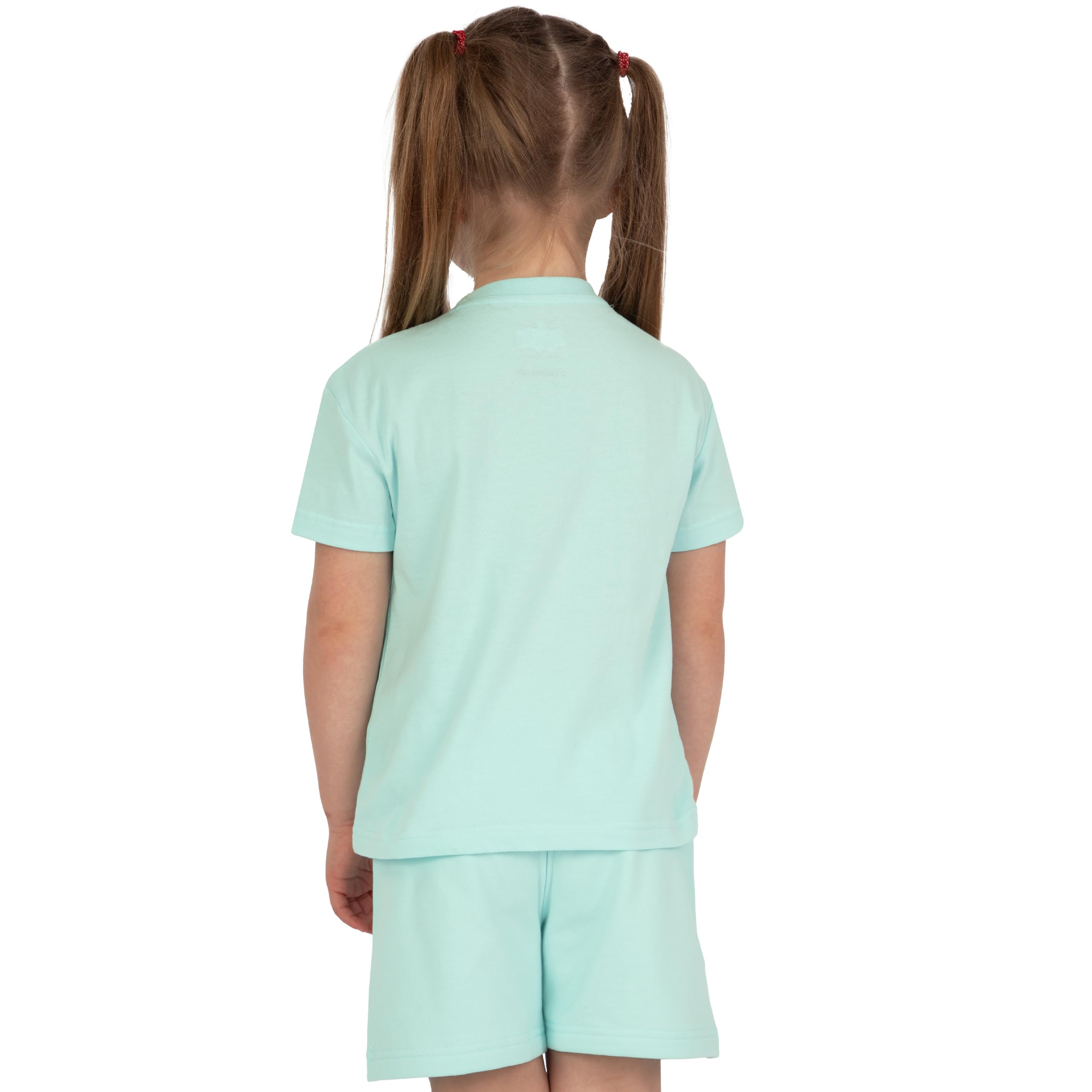 Peppa Pig T-Shirt Et Short Fille | Ensemble T-Shirt Et Short Fille | Vêtements En Coton Pour Enfants