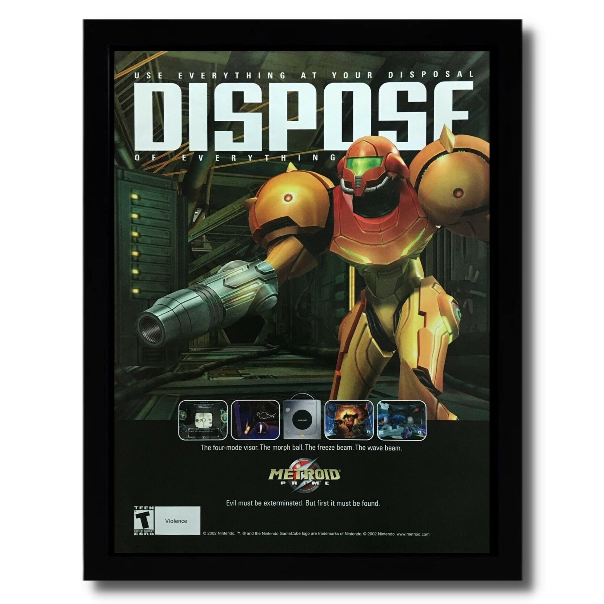 Authentic 2003 Metroid Prime Framed Art Review