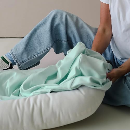 Miniatura 3 de Tumbona para bebé, Snuggle Cozy Me - Tumbona infantil para recién nacidos  Funda de franela, transpirable, suave, almohadilla portátil para el