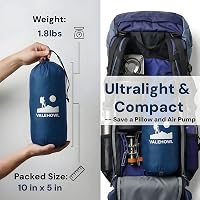 VALEHOWL 800g Ultralight Aufblasbare Schlafmatte - R-Value 3.0, Wasserdicht Camping Luftmatratze 5