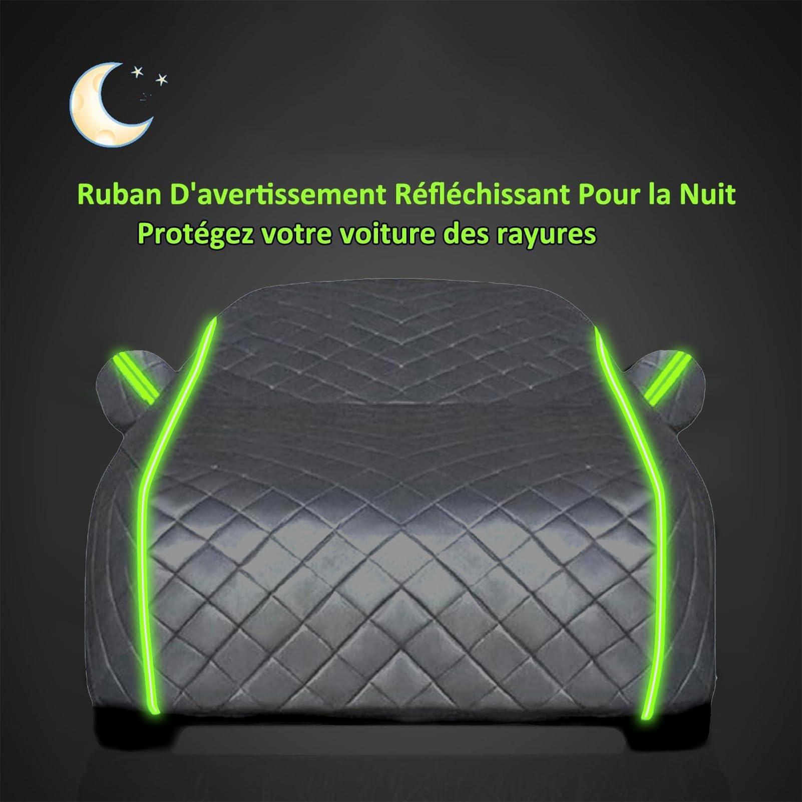 Funda Coche Antigranizo para BMW iX3 2021-2026, Funda para Coche Exterior de Material Extra Grueso, Protección Total contra Granizo, Nieve, Heladas y Arañazos PI7