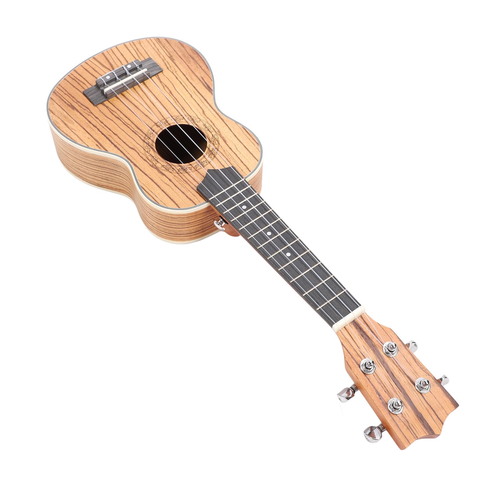 Dioche Ukulele Ukulele Kazoo da 21 Pollici in Legno a 4 Corde Kit Portatile Kazoo - per Strumenti Musicali per Principianti, Include Borsa per Chitarra e Accessori