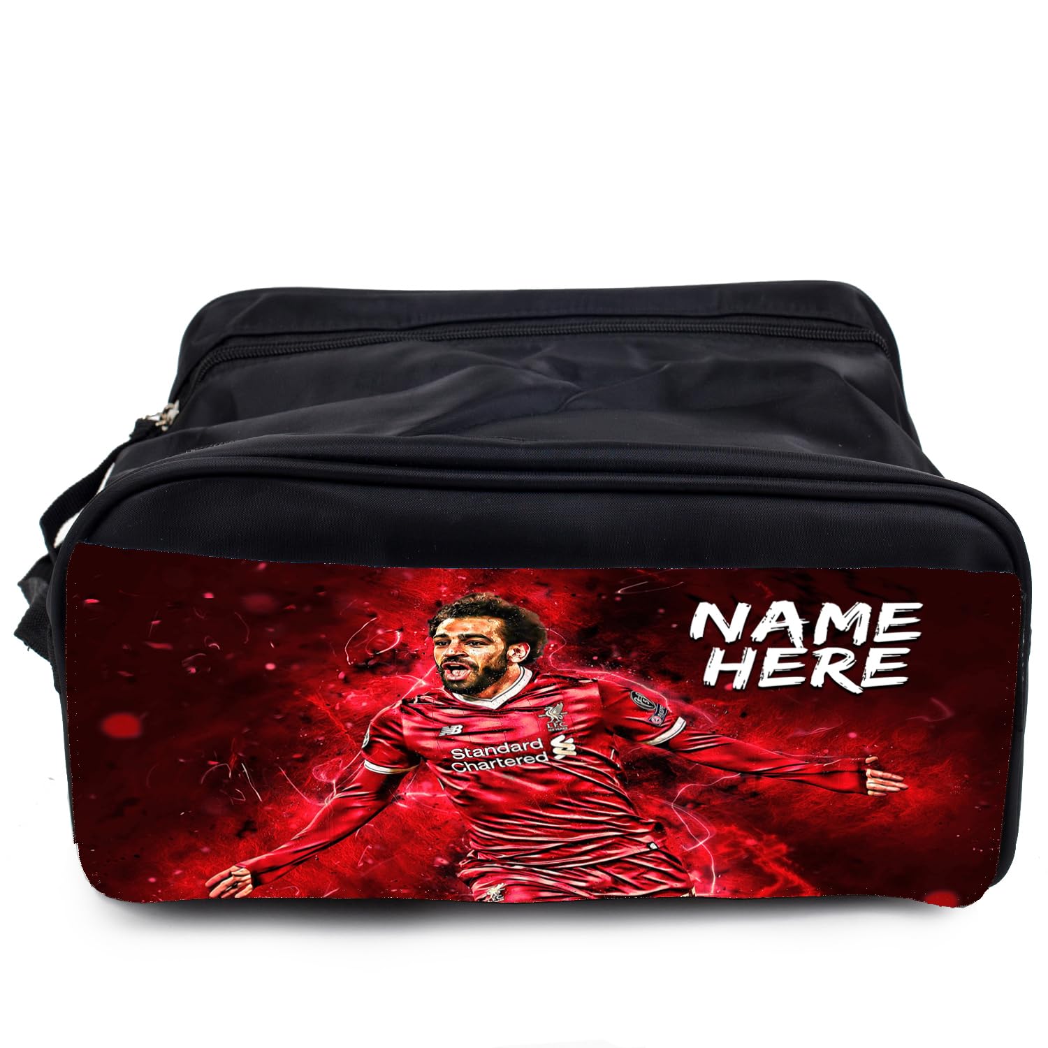 Personalised Salah Boot Bag Football Legend Liverpool School PE Kit Footie Boots Bootbag Boys NLP09