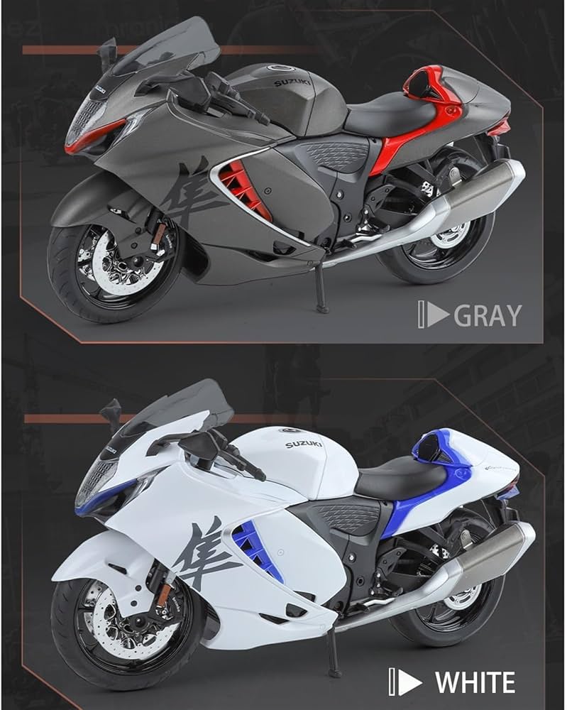 新品未使用　1/6　スズキ　ハヤブサ　バイク完成品　アクションフィギュア 今月のみ特価！新品 1/6 バイク完成品 アクションフィギュア