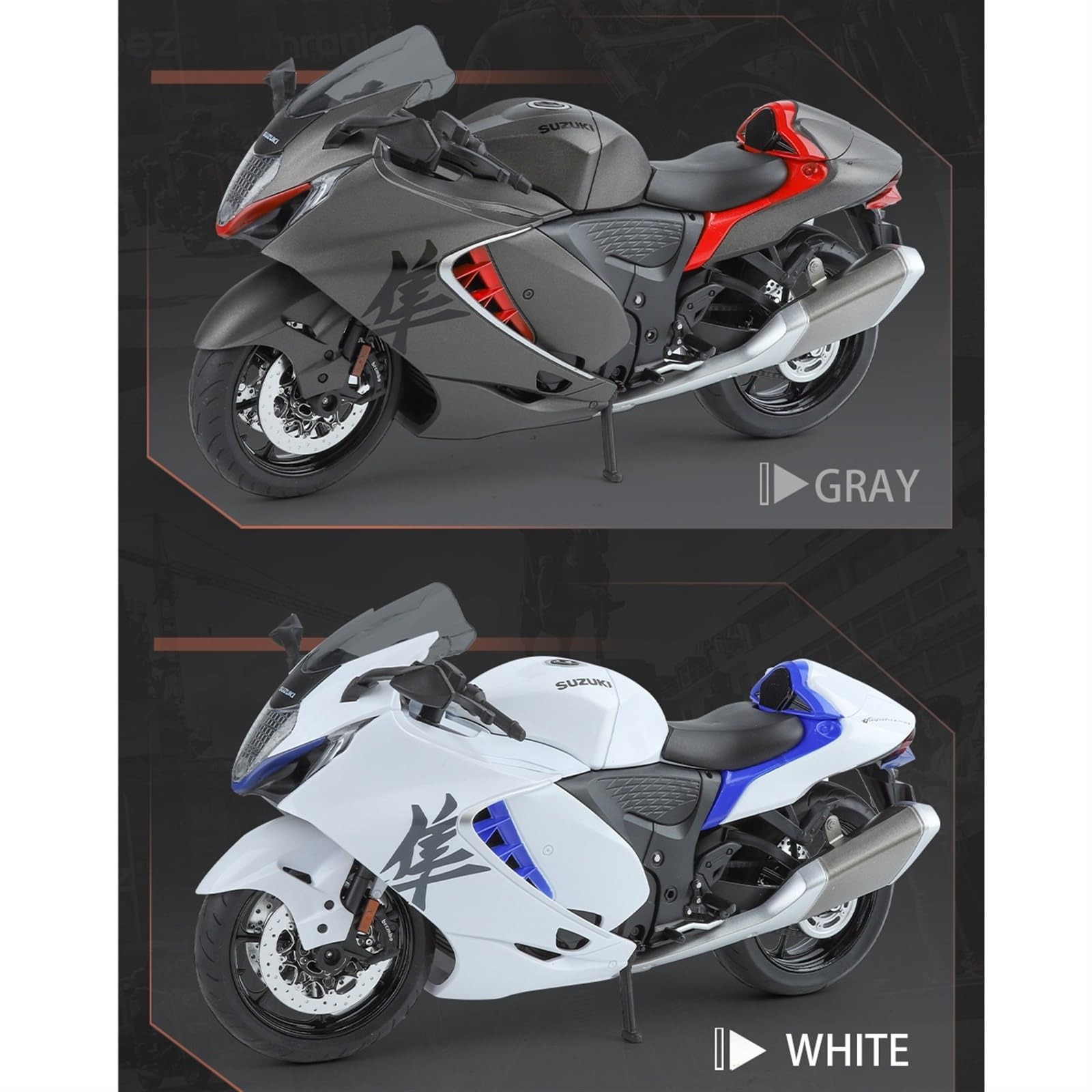 Amazon.co.jp: 1 9 スズキ ハヤブサ 2022 シミュレーション合金