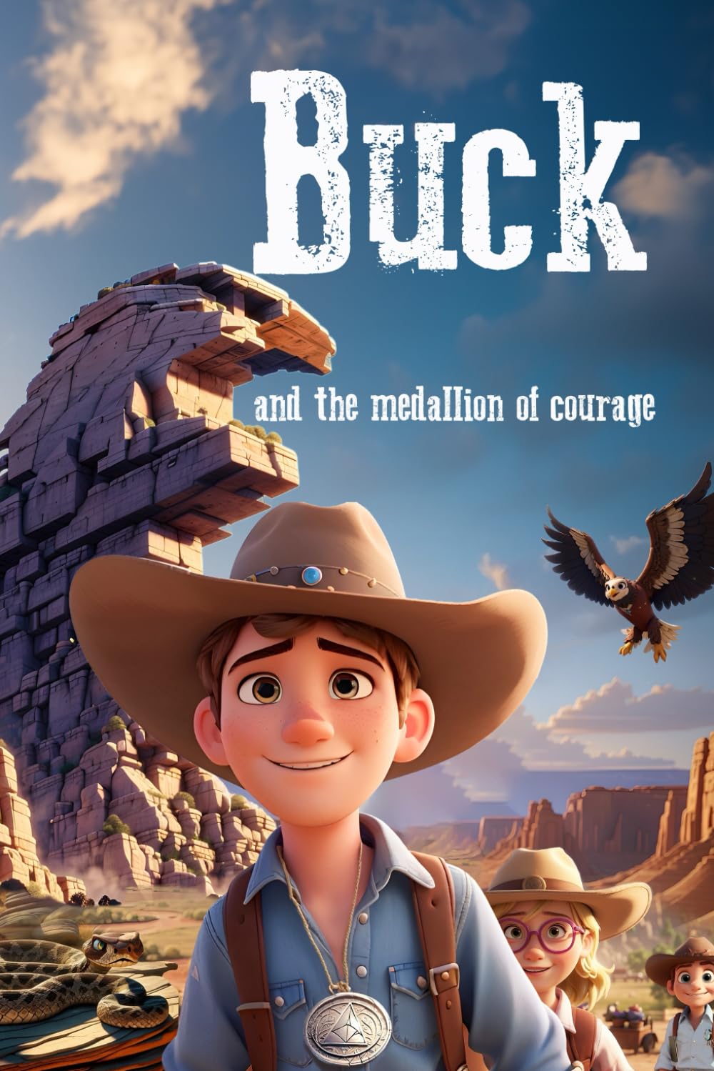 Buck and the Medallion of Courage: A Wild West Adventure (Buck Carson Adventures, Book 1)