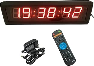 digital wall stopwatch