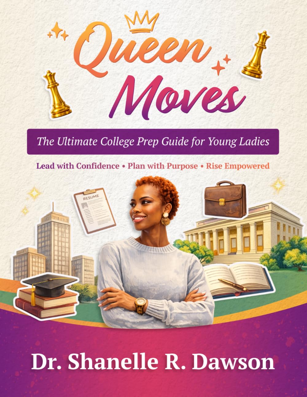 Queen Moves: The Ultimate College Prep Guide for Young Ladies - Lead with Confidence, Plan with Purpose, Rise Empowered