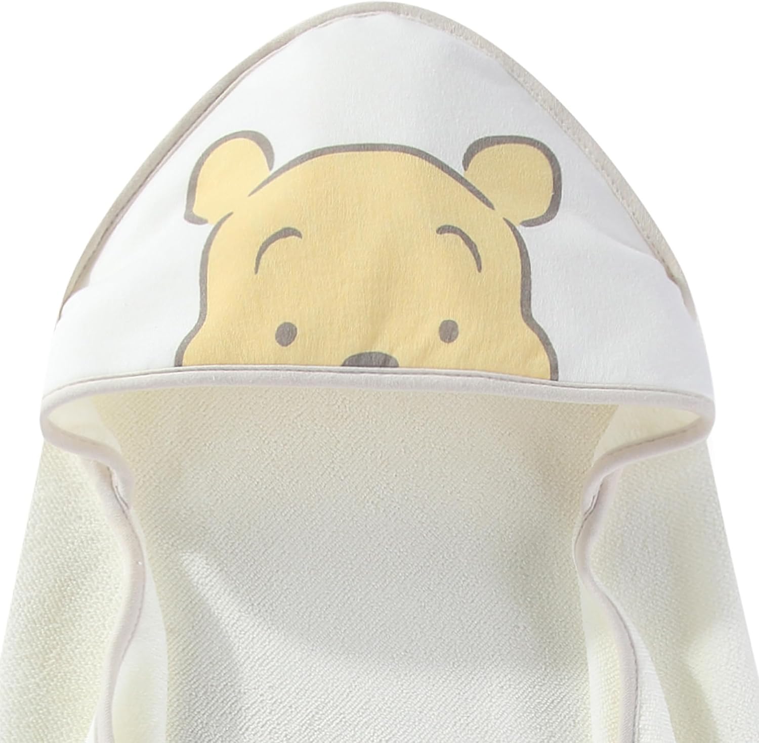 Disney Baby Winnie the Pooh Unisex Hooded Baby-Bath Towel with Washcloths 6 Piece Set for Newborn and Infants