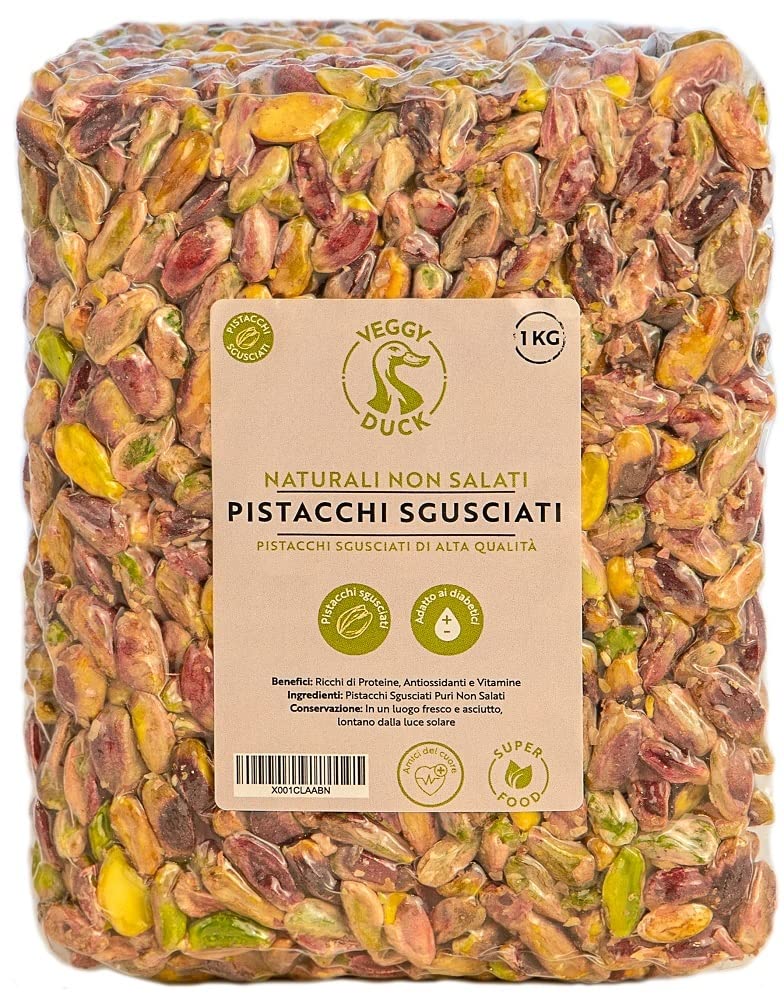 Veggy Duck - Pistachos sin Cáscara (1Kg) - Naturales | Sin Sal