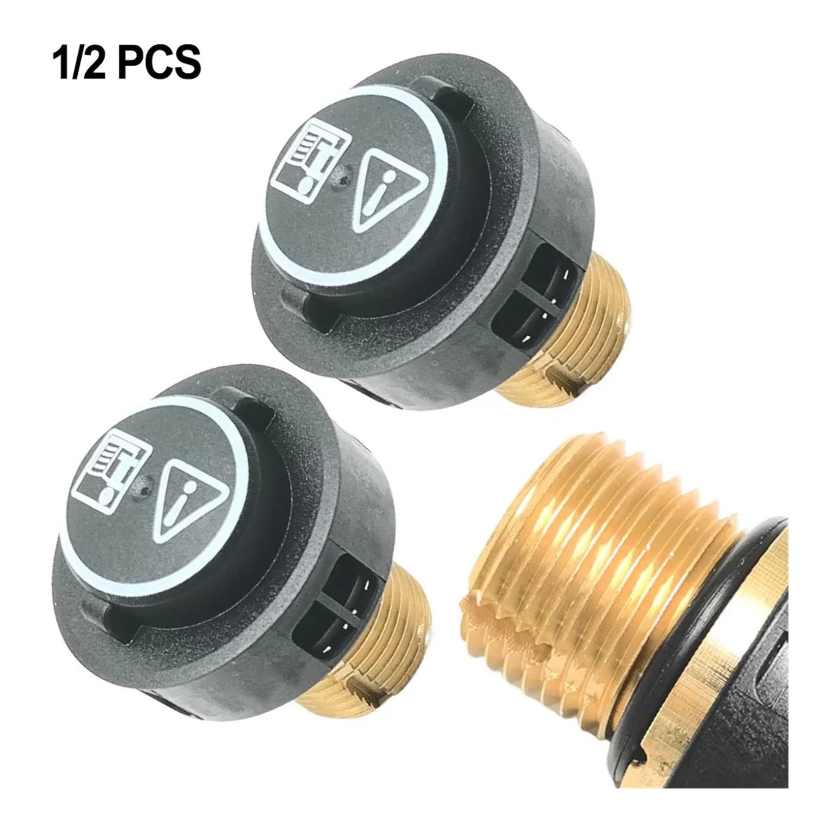 , Compatible Con Karcher, SC4 SC5, Piezas De Electrodomésticos, Mercancías Domésticas, Limpiador A Vapor, Válvula De Seguridad De Latón, Tapa De Llenado(2PACK)