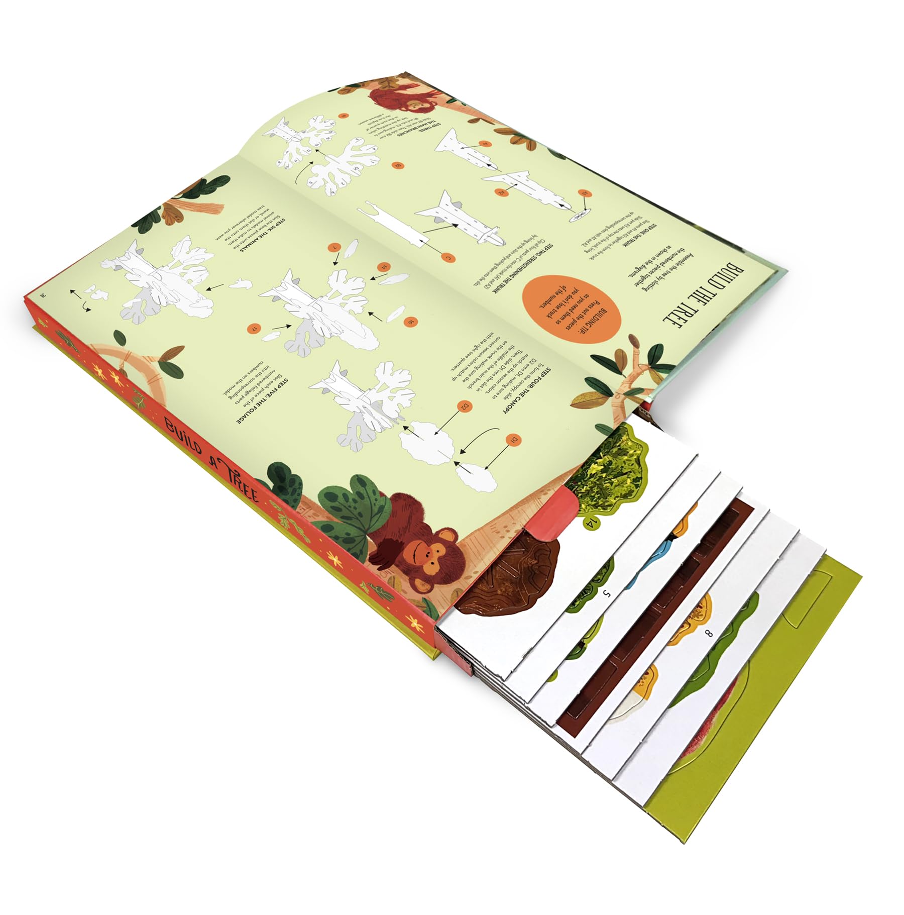 Make and Play: Build A Tree: Build a 30cm Oak Tree! Includes a 32-page Book and 40+ Model Pieces