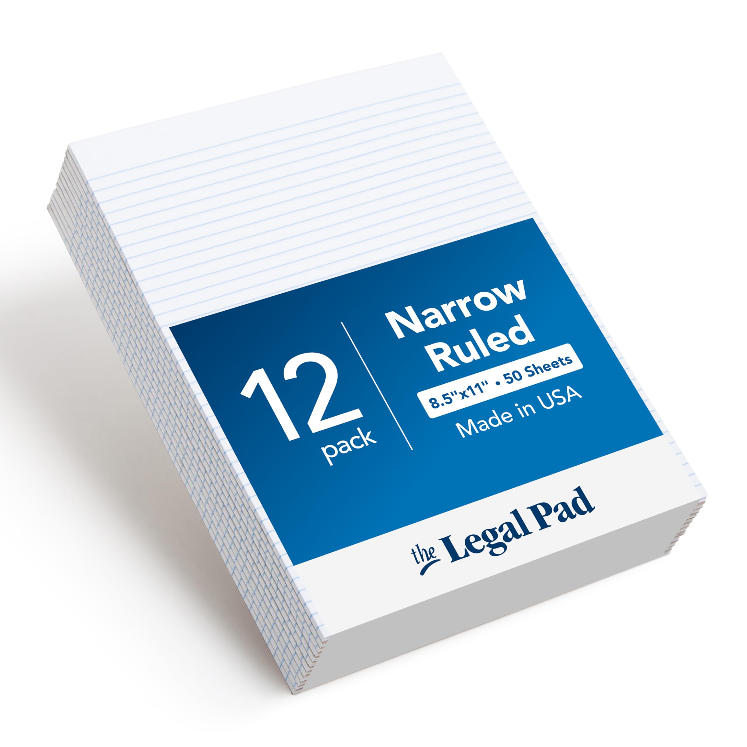 Amazon.com : TOPS The Legal Pad Writing Pads, Glue Top, 8-1/2